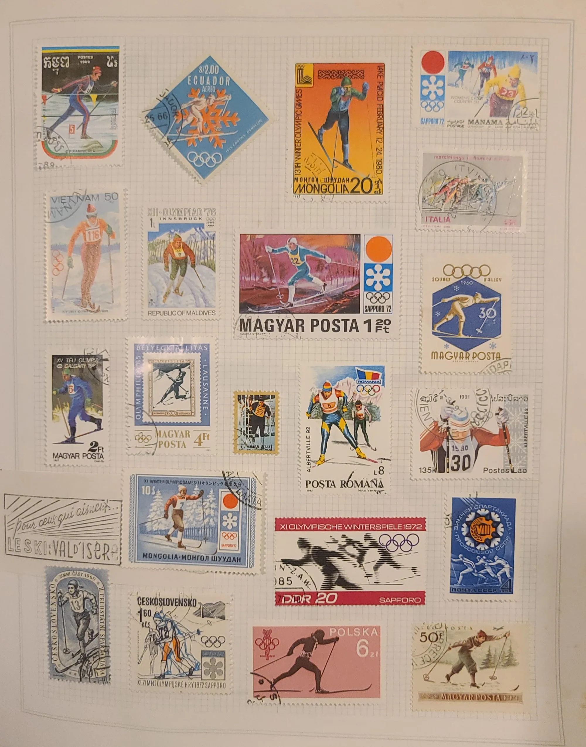 Album Thématique — Le Sport : Jeux Olympiques, Football, Athlétisme & Sports d'Hiver