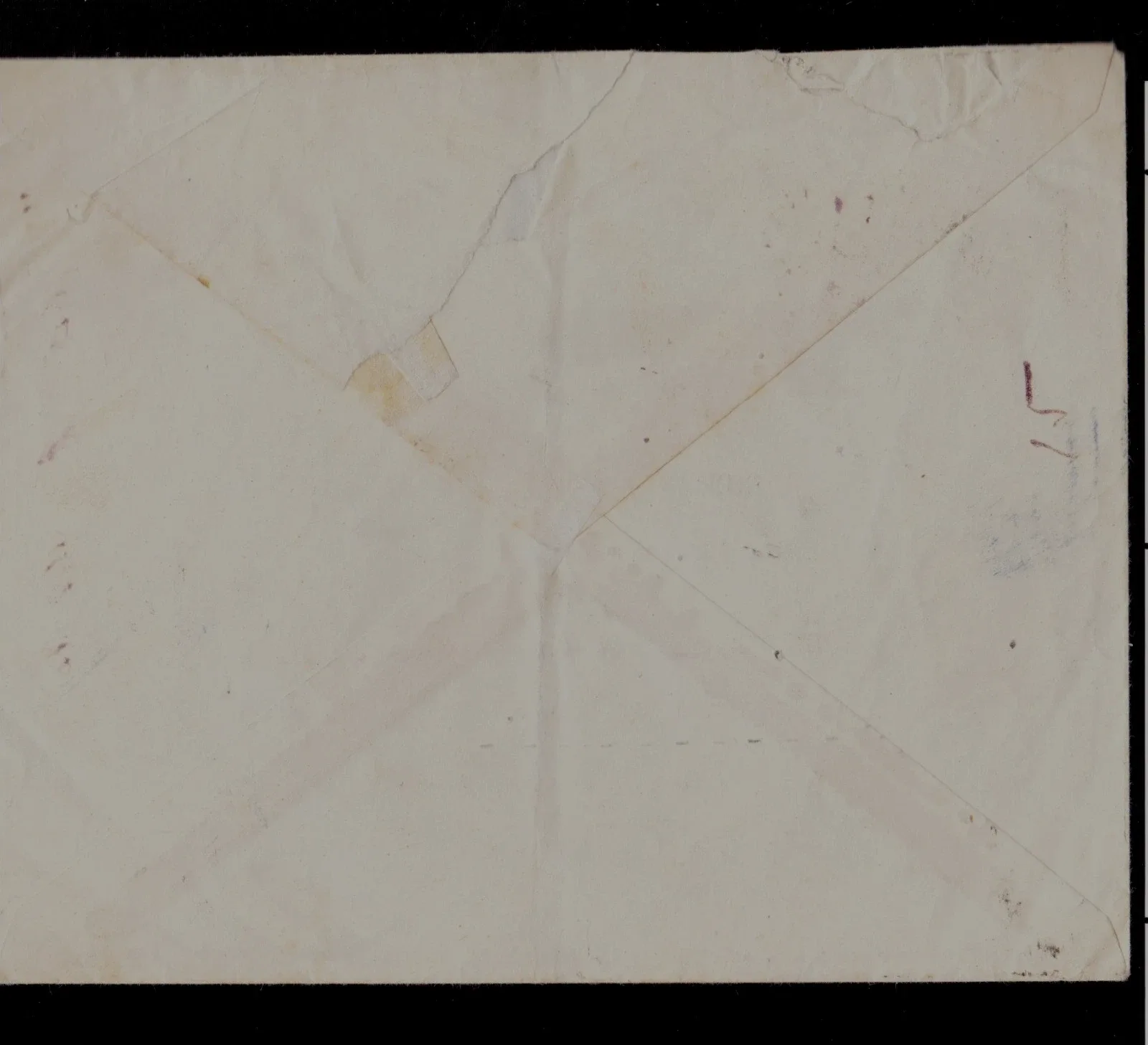 Lettre recommandée avion Roumanie Paris Av. Foch 1948 - Provenance Résistance — Vue 2