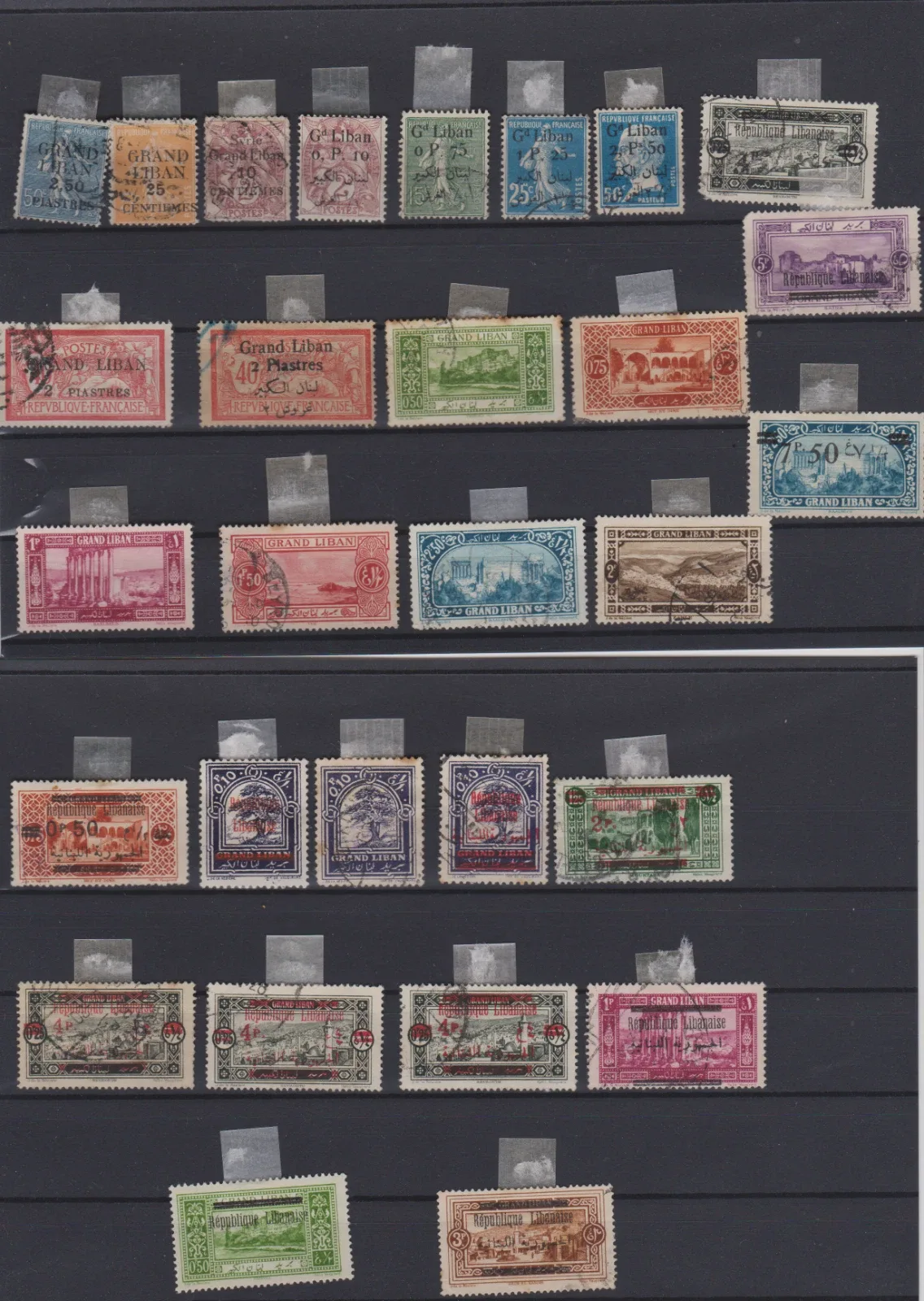 Grand Liban & République Libanaise — Mandat Français (1920-1945) — Vue 4