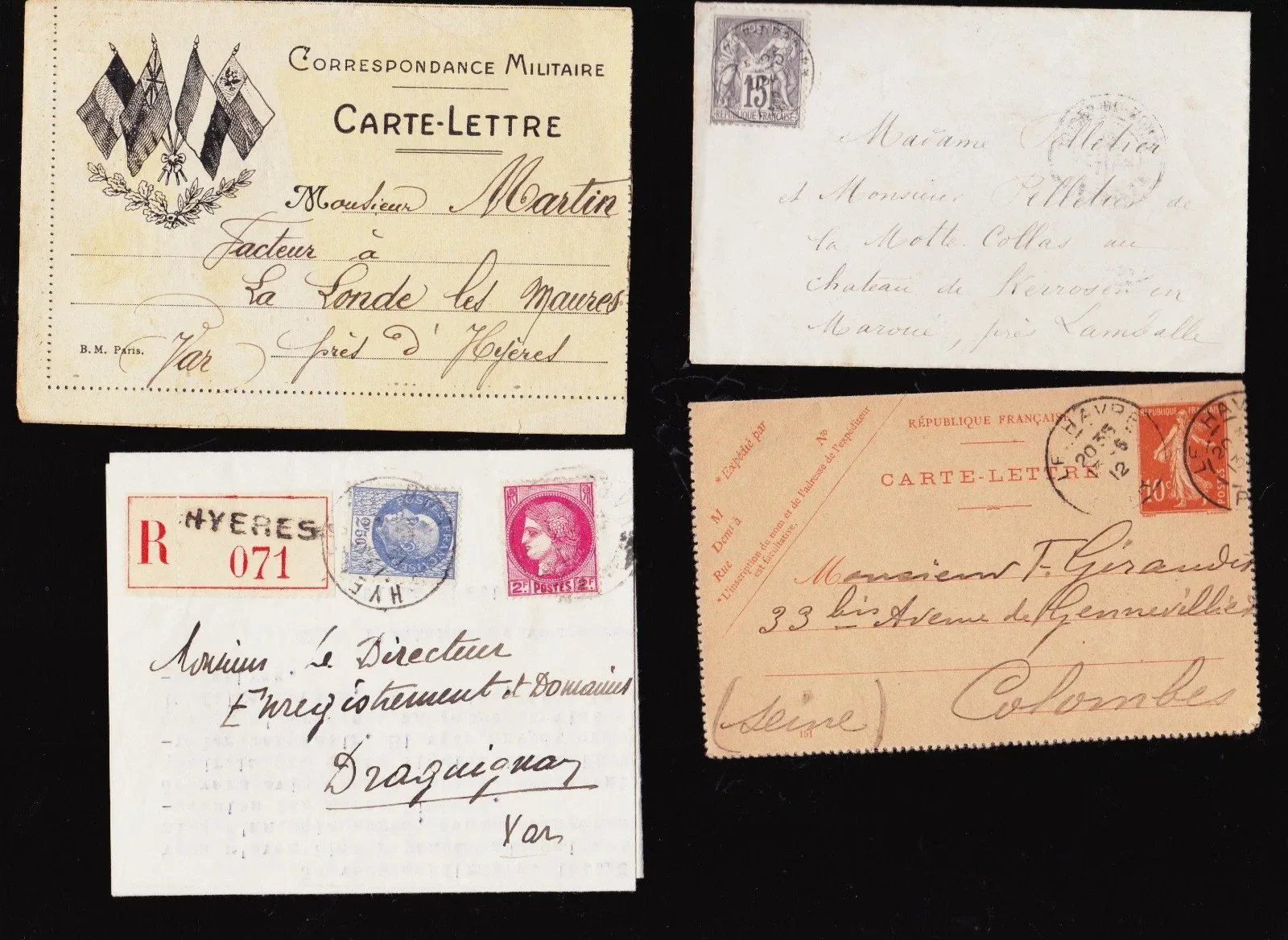 Correspondances, Plis Anciens et Cartes Historiques — Vue 2
