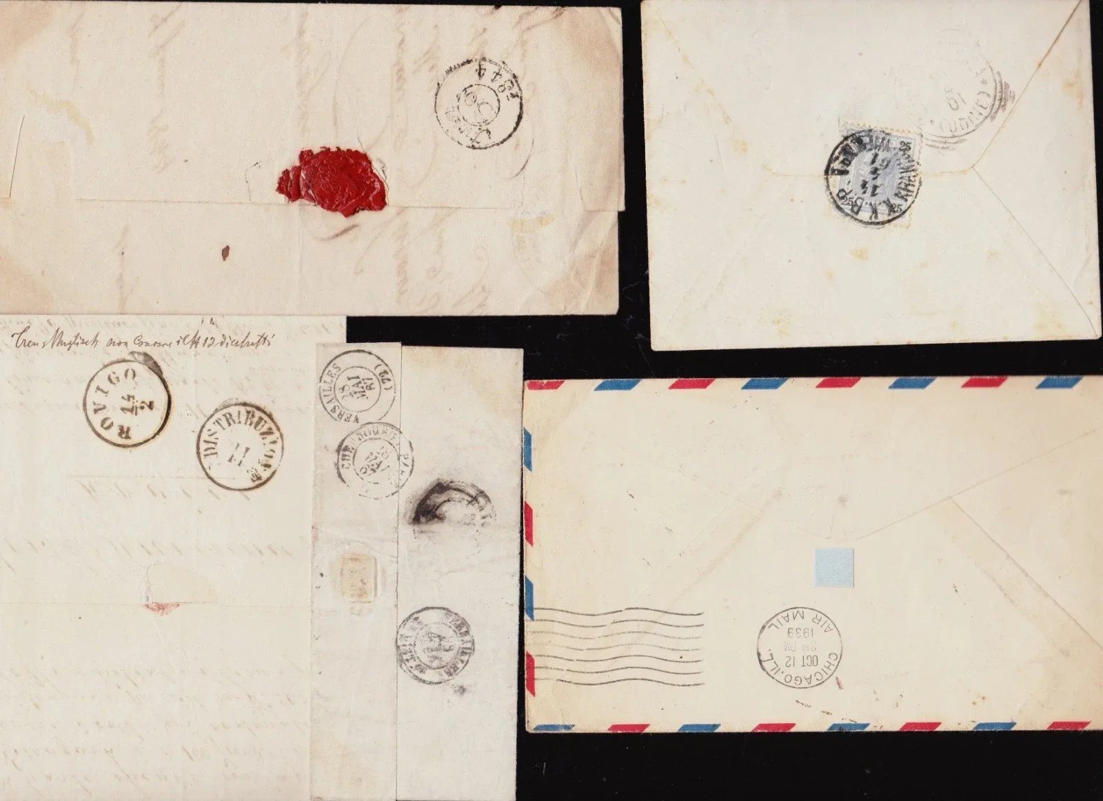 Correspondances, Plis Anciens et Cartes Historiques — Vue 5