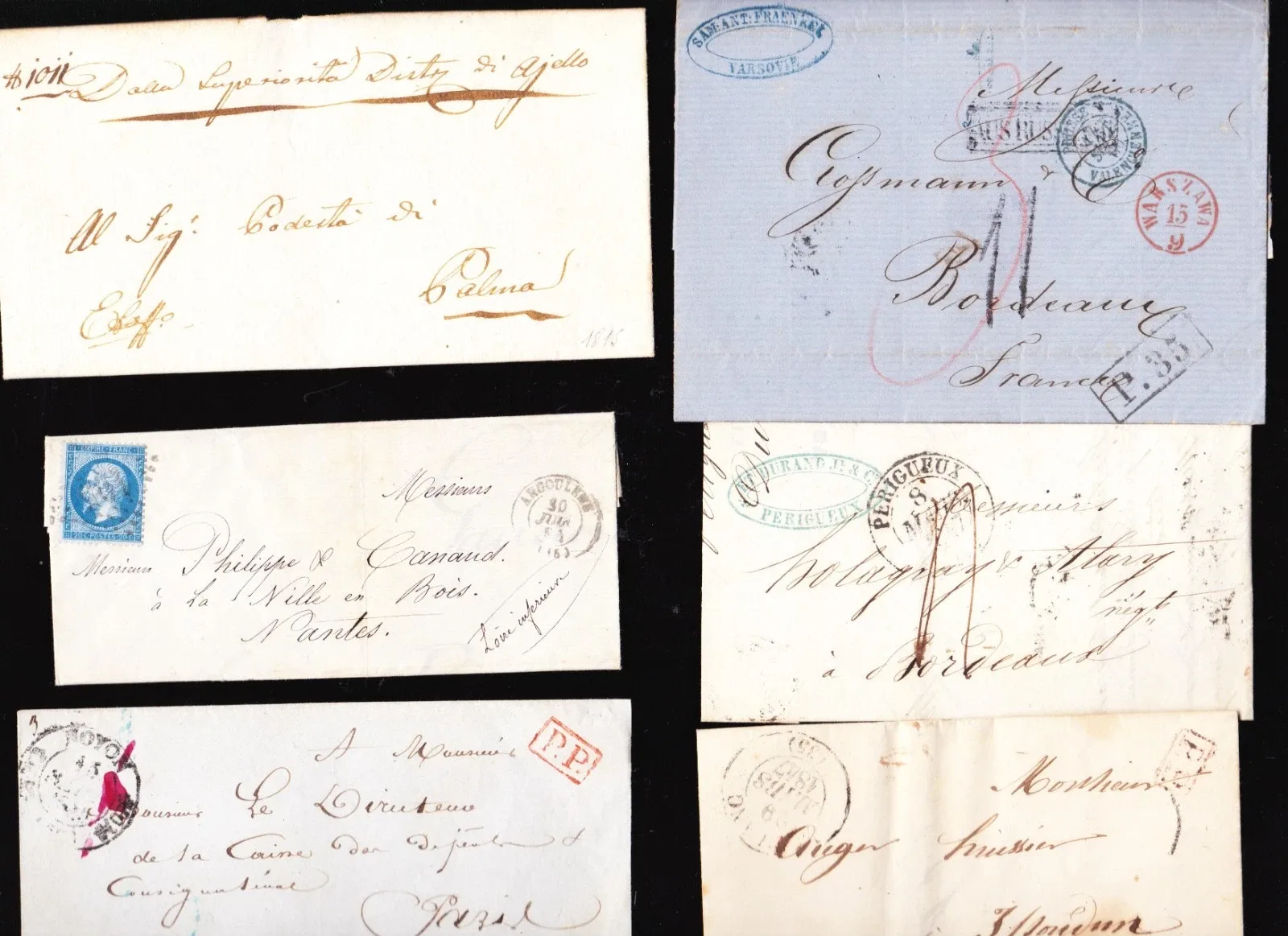 Correspondances, Plis Anciens et Cartes Historiques — Vue 16