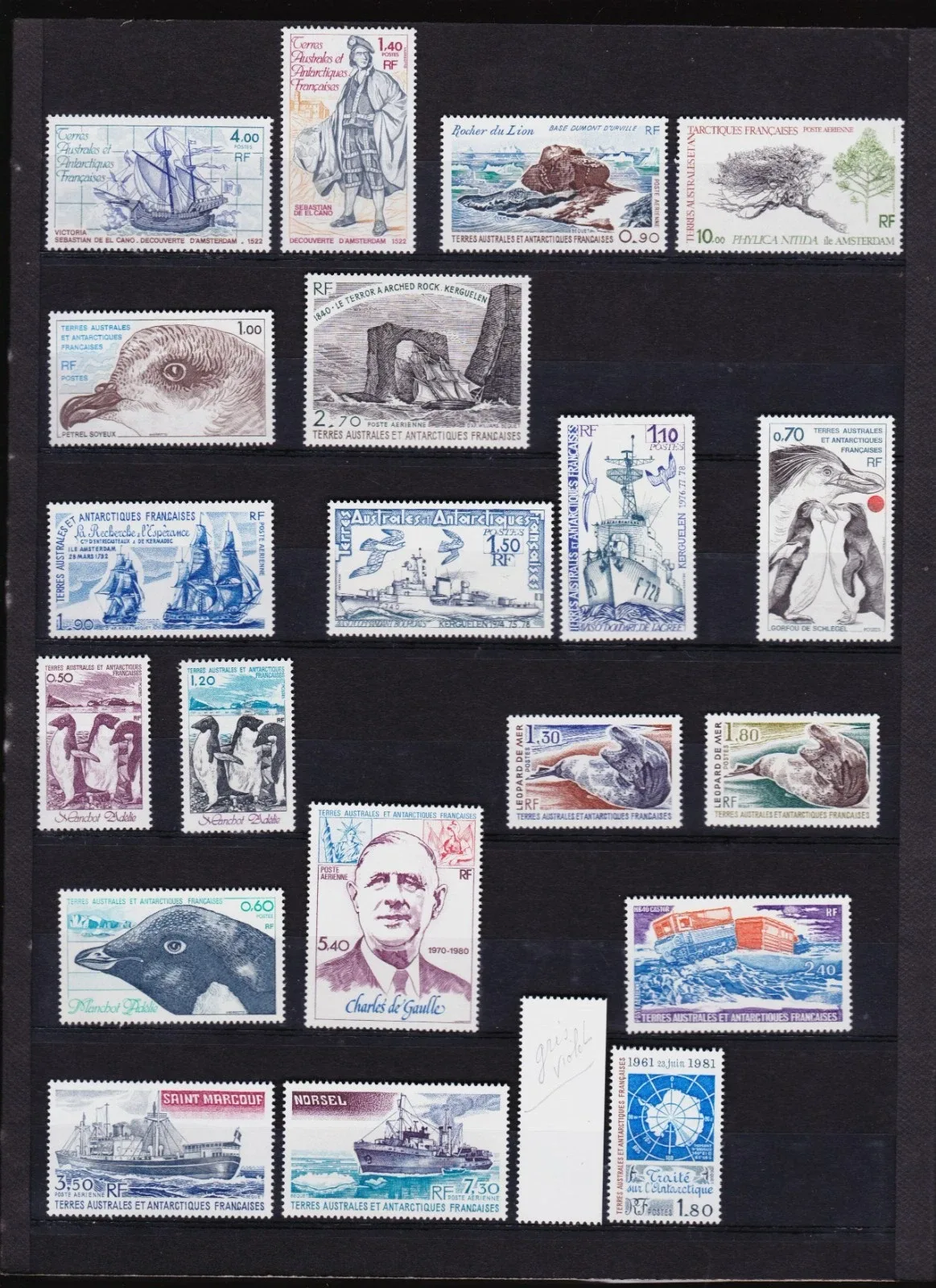 TAAF Terres Australes et Antarctiques - Valeurs et séries — Vue 2